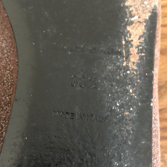 Balenciaga Brown and Metallic Flats EU 38 1/2 - Picture 10 of 16